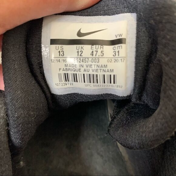 AIR MAX Infuriate Low Black White Metallic Gold - Picture 7 of 10